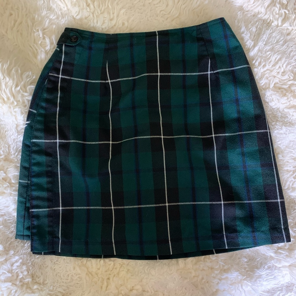 *Vintage school girl plaid SKORT from S&D